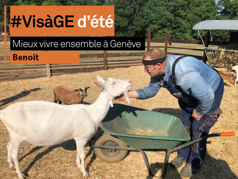 Benoit à la Ferme de la Gavotte