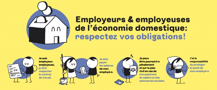 Campagne employeurs et employeuses de l'économie domestique