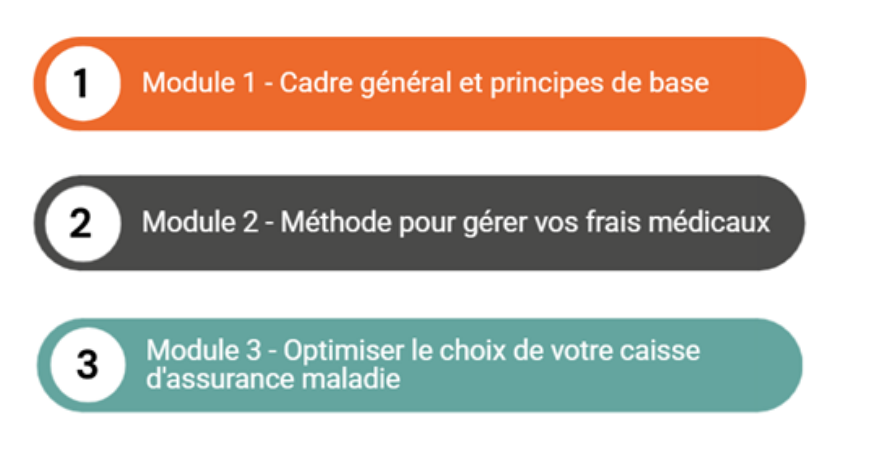 E-learning gestion des frais médicaux 