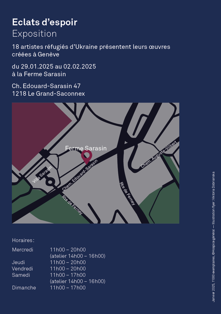 plan et horaires de l'exposition