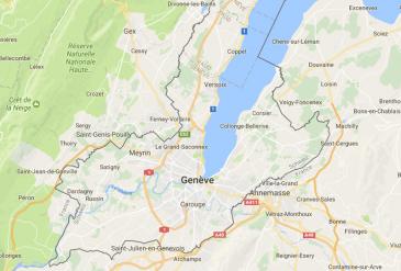 Vue Google maps Carte canton