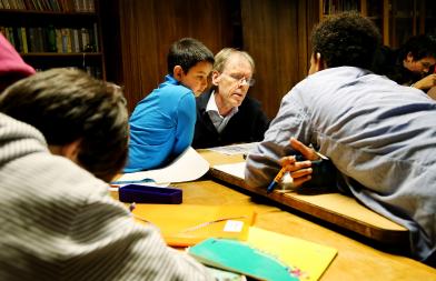 formation de bénévoles à l'aide aux devoirs