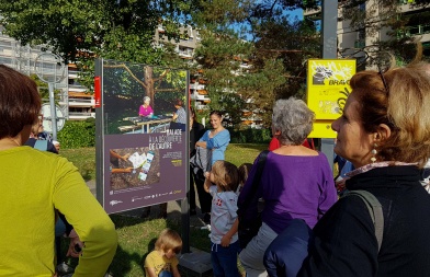 Inauguration de l'exposition "Balade à la découverte de l'autre"