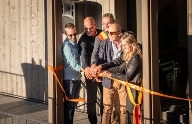 Inauguration du centre des Cherpines