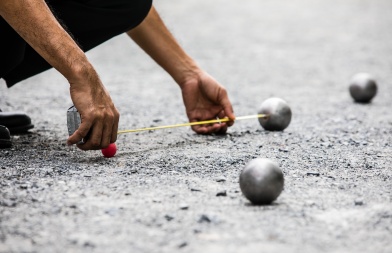 partie de pétanque