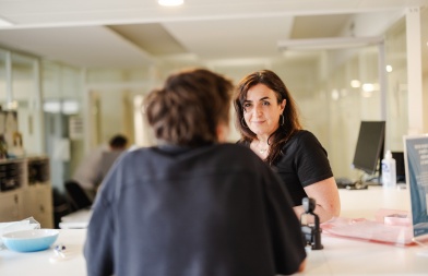 accueil dans un centre d'action sociale