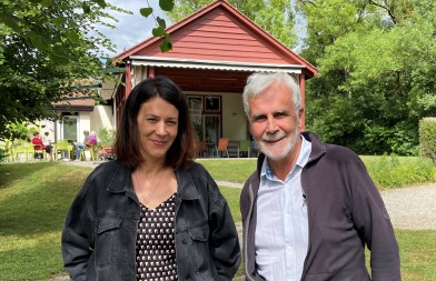 Aurélie et son papa Pierre