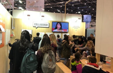 Stand de l'Hospice général à la Cité des métiers