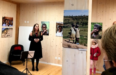 Valérie Svobodova inaugure son exposition à Rigot