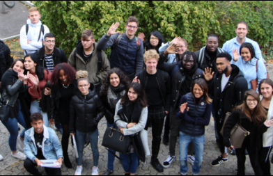 Une partie des étudiants du SocialUp Youth 2018