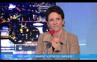 Yasmine Praz-Dessimoz, directrice de l'Action sociale de l'Hospice général