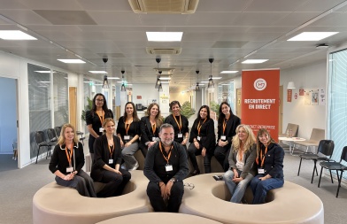 L'équipe contact entreprise