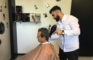 Kamal, requérant d'asile et coiffeur Kamal, requérant d'asile et coiffeur