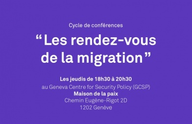 Cycle de conférences, "Les rendez-vous de la migation"