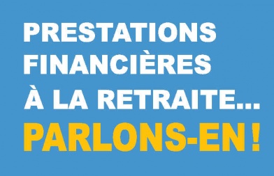 prestation financière à la retraite