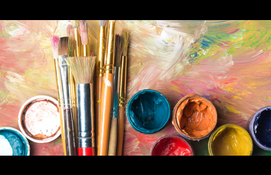pots de peinture