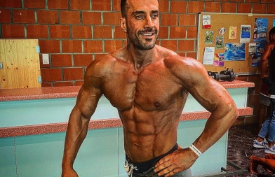 Peyman Khozoi, champion de culturisme