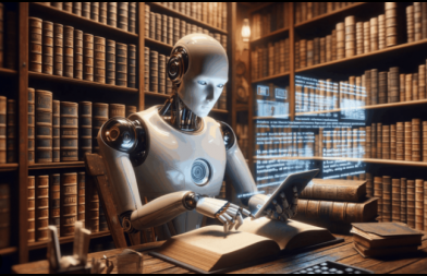 robot écrivain