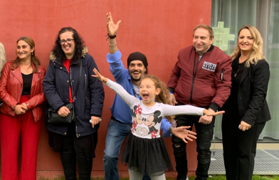 auxiliaires en accompagnement le jour de leur diplôme