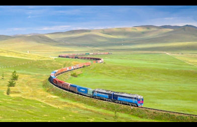 train en Mongolie