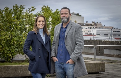 Jessica Chauvet et Mathieu Grivel de TRT