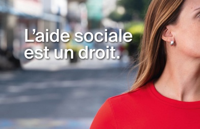 Campagne de sensibilisation L'aide sociale est un droit