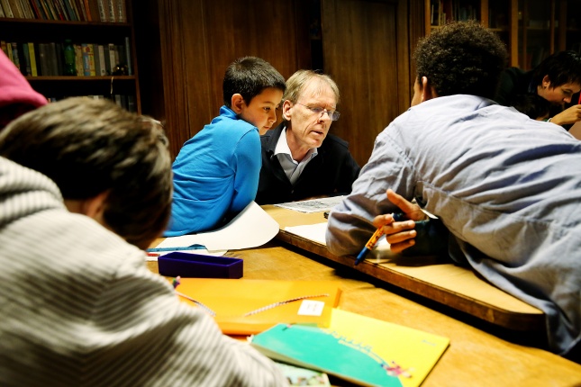 formation de bénévoles à l'aide aux devoirs