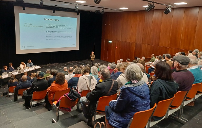 Séance d'information sur  les prestations à la retraite