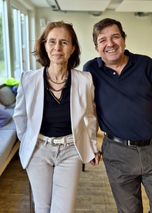 Hervé et Michèle, chargés de la mesure Comète au sein de l'Hospice général 