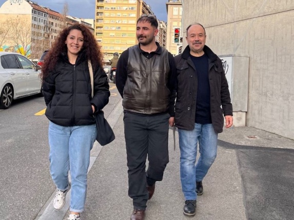 Burcak, Kasim et Mustafa Ali à la découverte de Genève