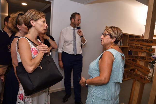 Visite des locaux du CAS des Bains