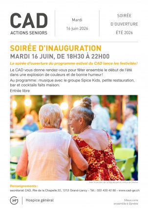 Soirée d'inauguration programme estival