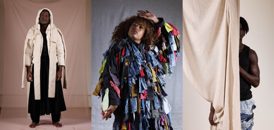Apparitions - photo : Magali Dougados - modèles : Bradlaun Timeugne, Norah Gueye, Pape doudou Gueye