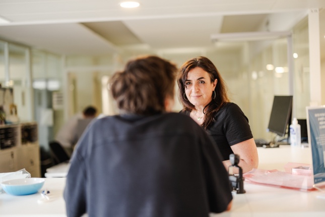 accueil dans un centre d'action sociale