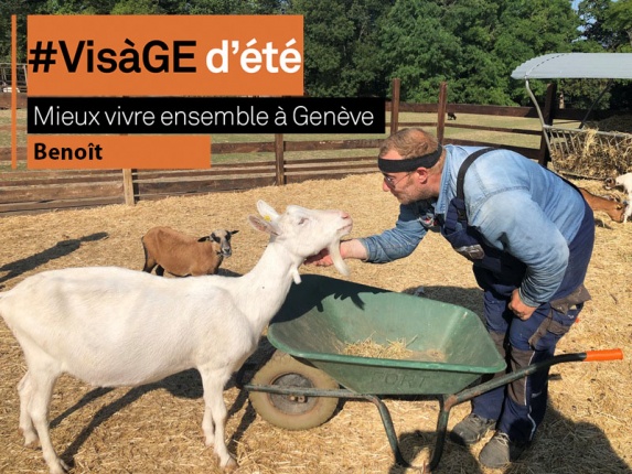 Benoit à la Ferme de la Gavotte