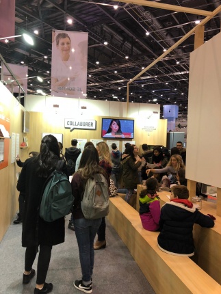 Stand de l'Hospice général à la Cité des métiers