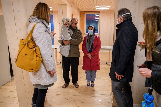 Une famille résidant au centre de Rigot