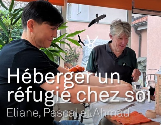 héberger un réfugié chez soi