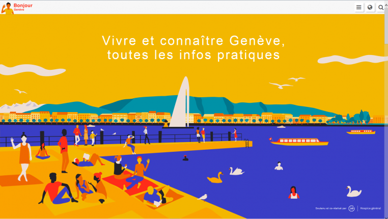 Bonjour Genève home page