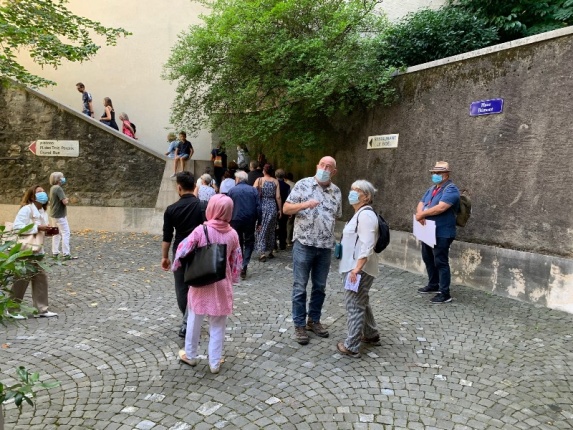 "Tours et détours", visite de la vieille ville de Genève