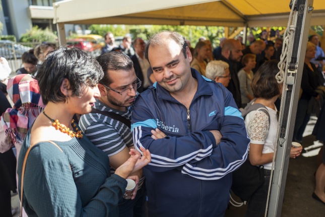 inaugutation centre d'hébergement de Lancy