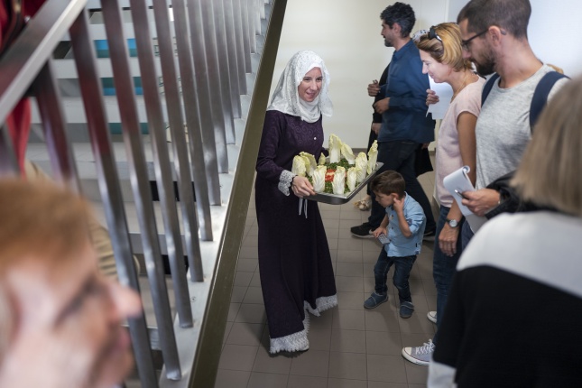 inaugutation centre d'hébergement de Lancy