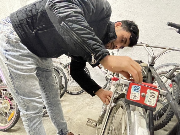 Atelier de réparation de vélos à Bernex