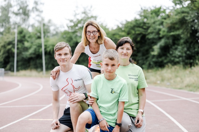 Alison, Stas, Ilia, Nataliya à la Together Run