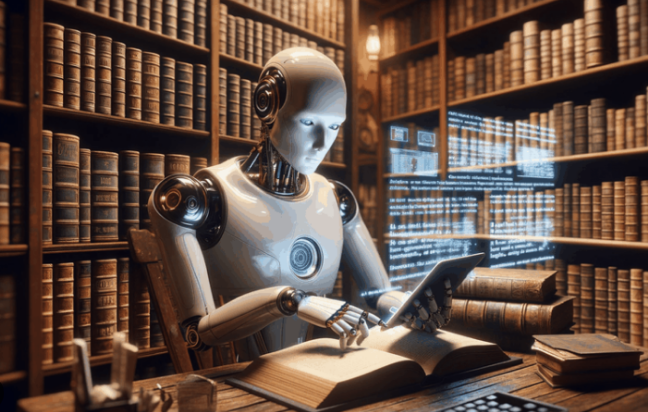 robot écrivain