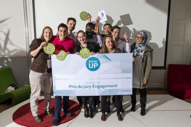 Prix du jury Engagement Epi'Coop et Water Inception