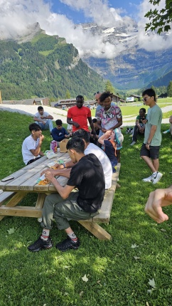 Des jeunes issus de la migration aux Diablerets