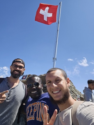 Des jeunes issus de la migration aux Diablerets