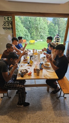 Des jeunes issus de la migration aux Diablerets