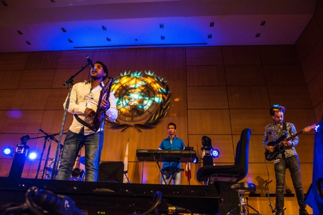 Concert de Mesob band à l'ONU